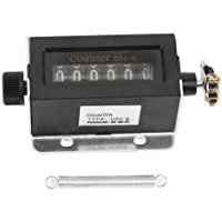 D94-S Contador de tracción mecánica reiniciable de 6 dígitos Contador de longitud digital 0-999999 para registro de…